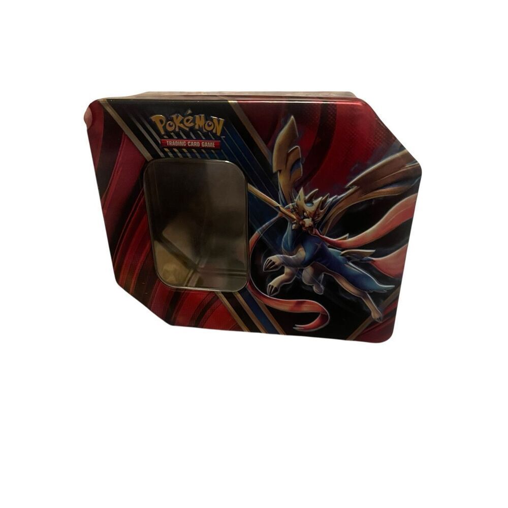 Pokémon TCG Zacian Legends of Galar Sword & Shield Trading Card Game Tin Empty